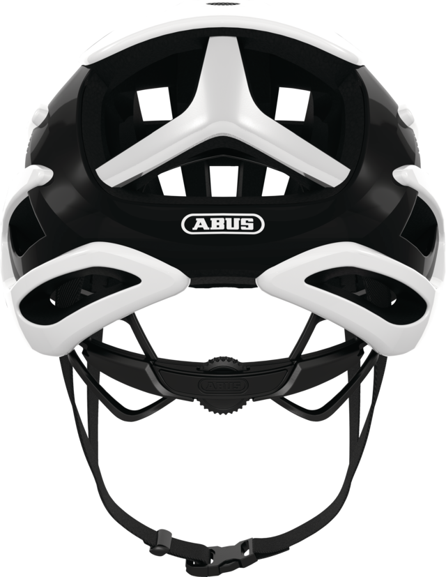 ABUS Airbreaker - hvit sykkelhjelm