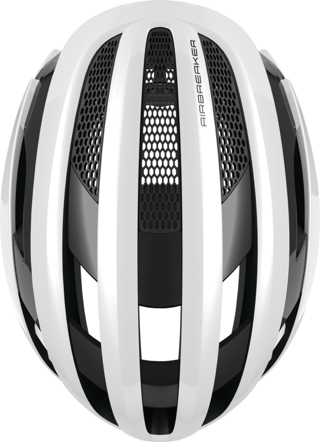 ABUS Airbreaker - hvit sykkelhjelm