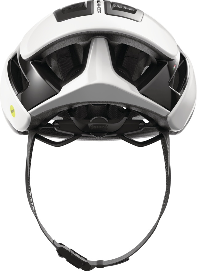 ABUS Gamechanger 2.0 MIPS - hvit sykkelhjelm