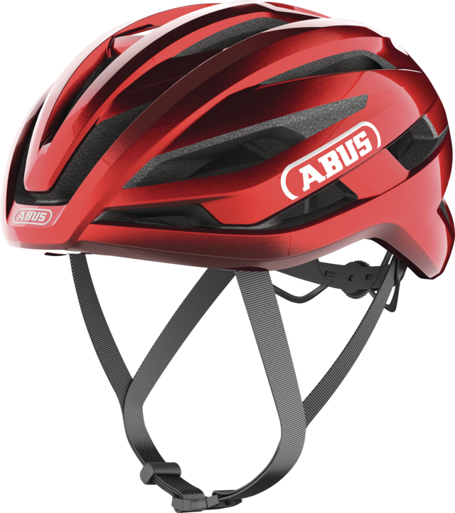 ABUS StormChaser ACE - rød sykkelhjelm