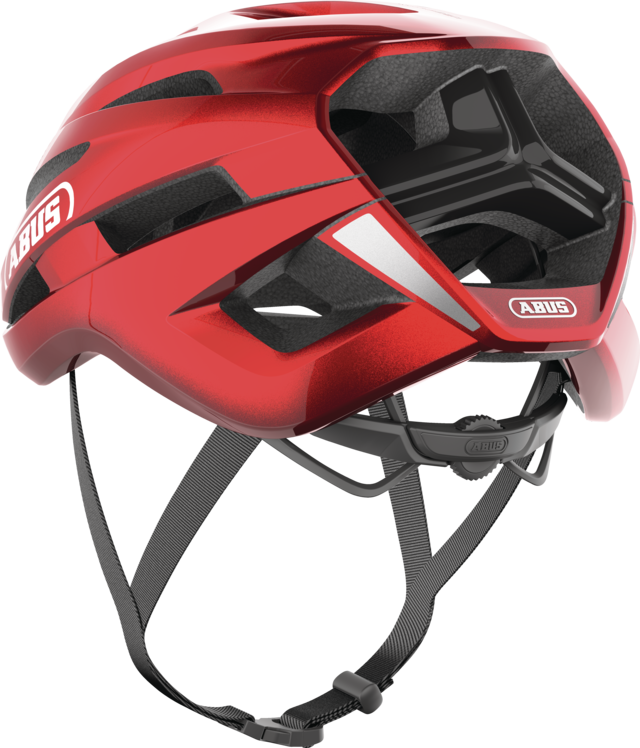 ABUS StormChaser ACE - rød sykkelhjelm