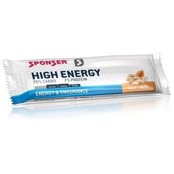 Sponser Sport Food High Energy Bar Salty and Nuts